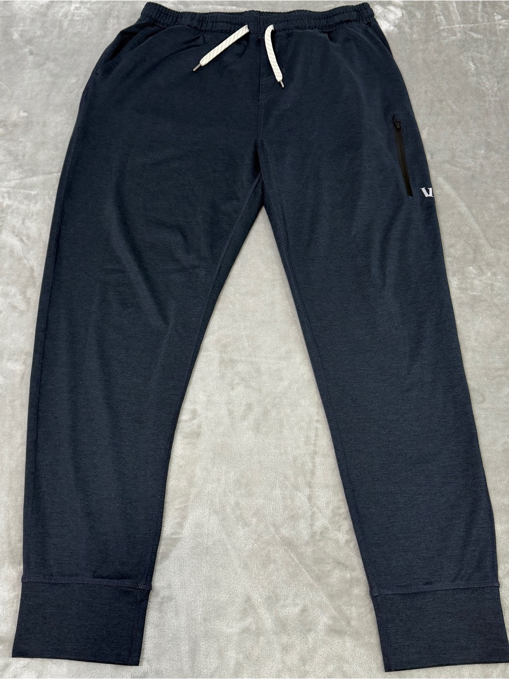 Vuori Men's Sunday Performance Jogger Pants Ink Heather Blue Size Large V416